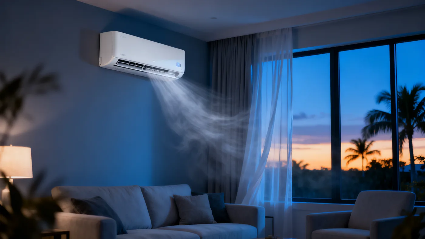 Illustrative indoor-air service image