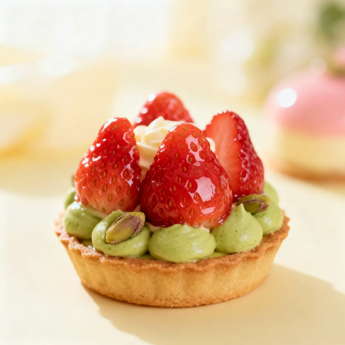 Tartaleta de fresas glaseadas de MIGA